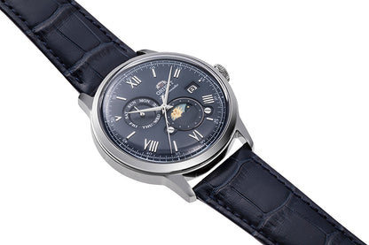 ORIENT RA-AK0806L Mechanical Classic Watch, Leather Strap - 41.5mm