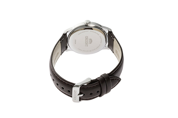 ORIENT RA-WK0003G Quartz Classic Watch, Synthetic leather Strap - 38.4mm