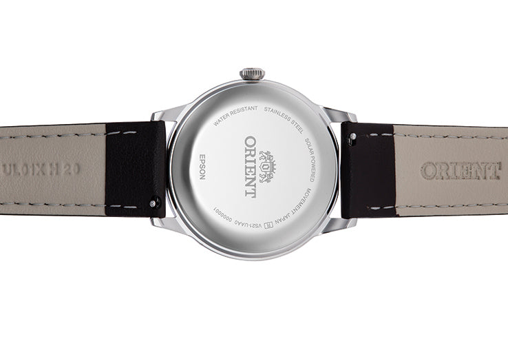 ORIENT RA-WK0003G Quartz Classic Watch, Synthetic leather Strap - 38.4mm