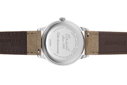 ORIENT RA-WK0006S Quartz Classic Watch, Leather Strap - 38.4mm  Limited