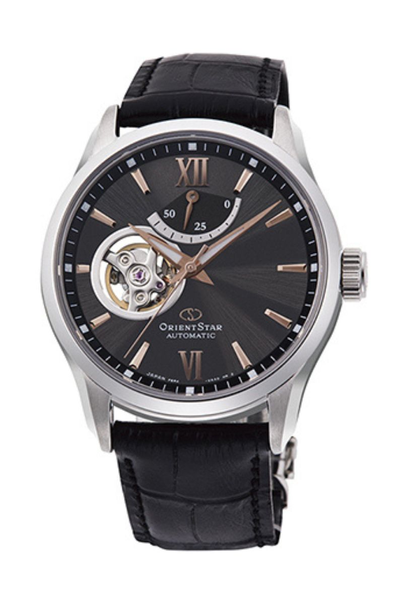 ORIENT STAR OW-REAT0007 Mechanical Contemporary Watch, Leather Strap - 39.3mm