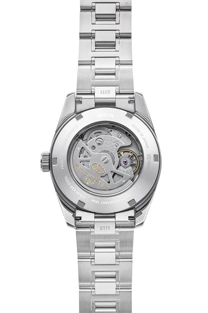 ORIENT STAR RE-AU0112V Mechanical Contemporary Watch, Metal Strap - 38.5mm