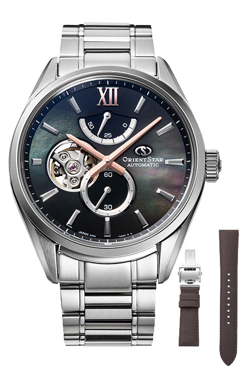 ORIENT STAR RE-BY0007A00B Mechanical M34 Watch, Metal Strap - 40.0mm