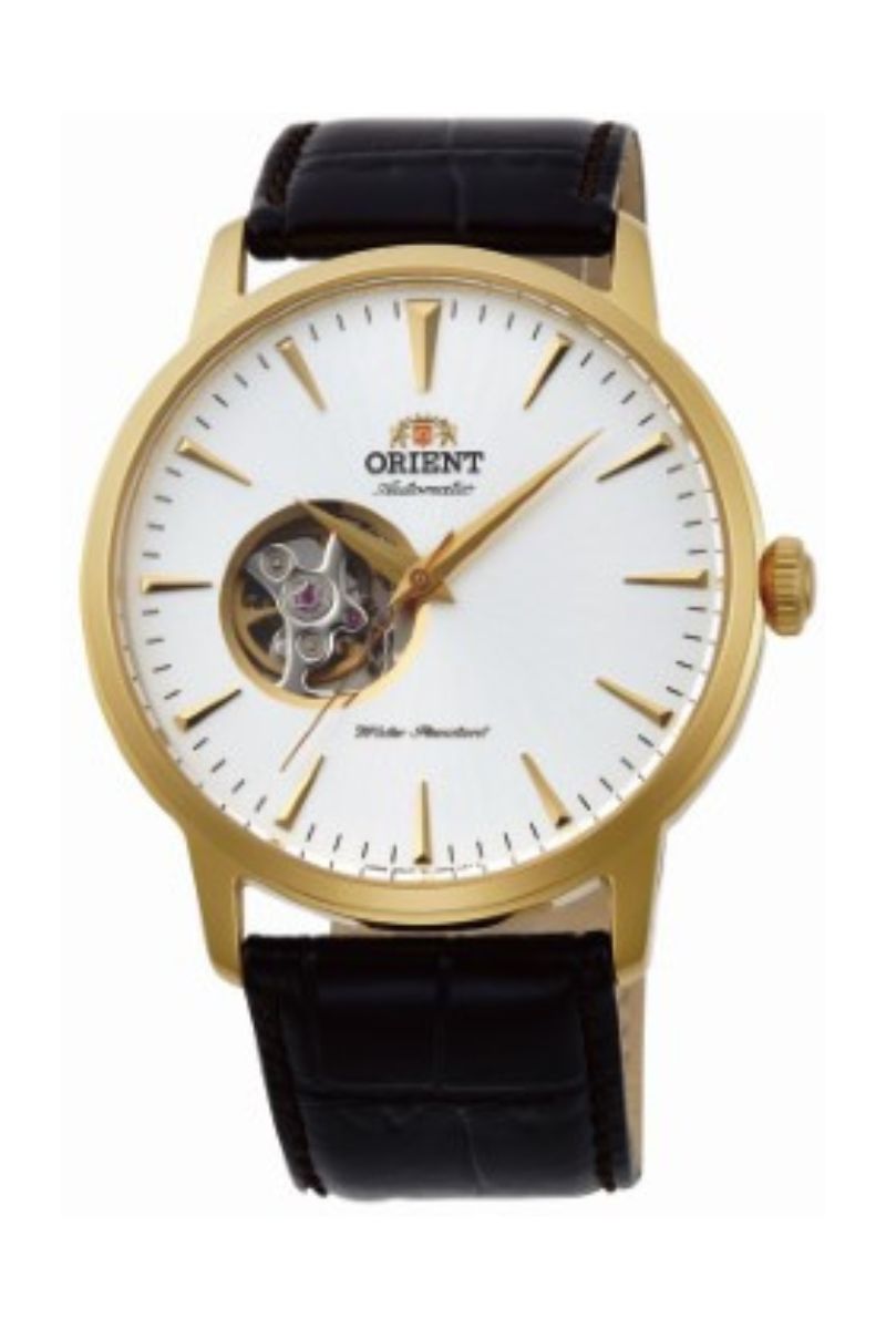 ORIENT TAG02003W0 Contemporary Automatic Leather Strap Watch