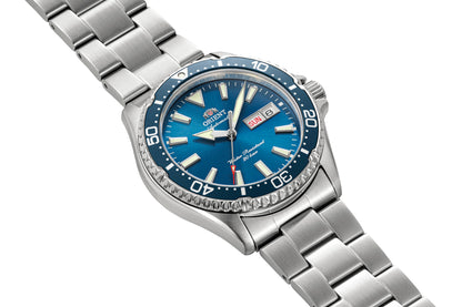 Orient RA-AA0824L39B Sports Mako Blue Dial Steel Mens Automatic Watch-41.8mm