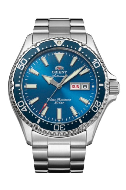 Orient RA-AA0824L39B Sports Mako Blue Dial Steel Mens Automatic Watch-41.8mm