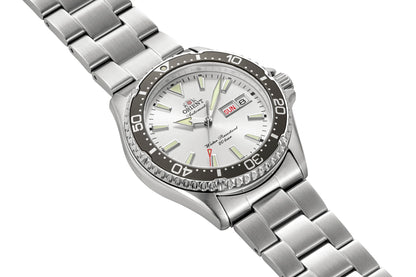 Orient RA-AA0825S39B Sports Mako White Dial Steel Mens Automatic Watch-41.8mm