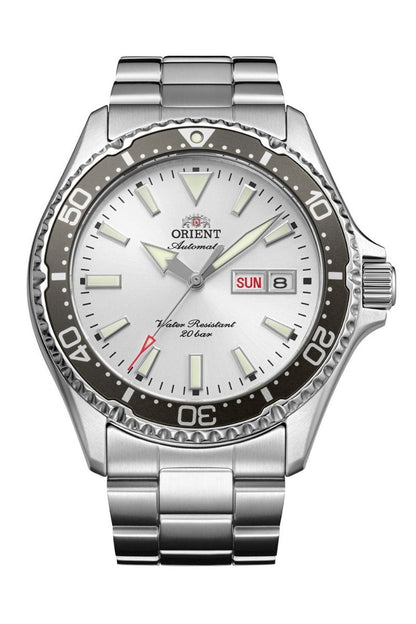 Orient RA-AA0825S39B Sports Mako White Dial Steel Mens Automatic Watch-41.8mm