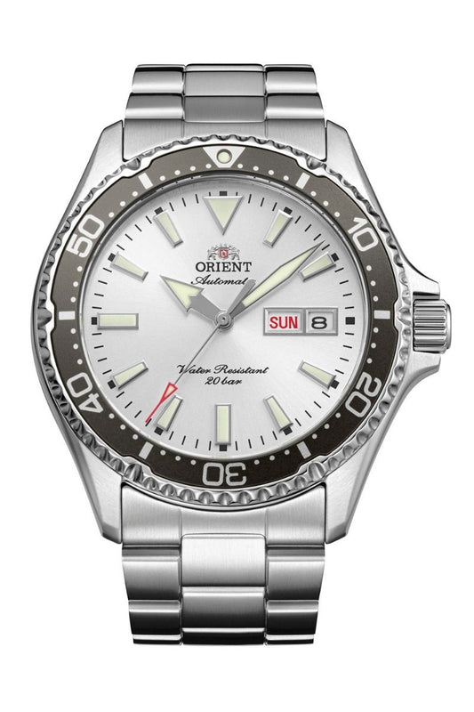 Orient RA-AA0825S39B Sports Mako White Dial Steel Mens Automatic Watch-41.8mm