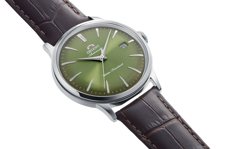 ORIENT RA-AC0029E Mechanical Bambino Watch, Leather Strap - 40.5mm