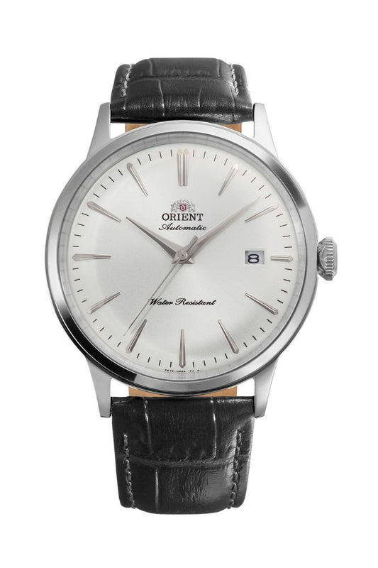 ORIENT RA-AC0031S Mechanical Bambino Watch, Leather Strap - 40.5mm