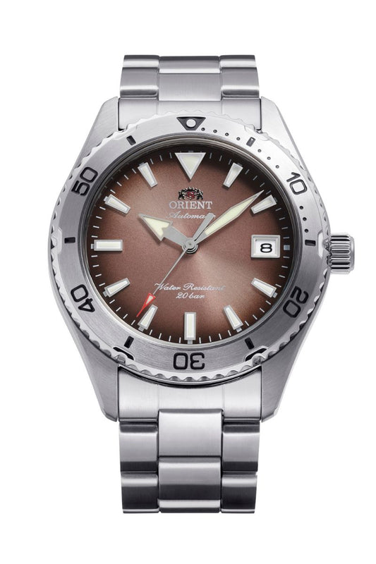 ORIENT RA-AC0Q17Y Mako 40 Sports Automatic Gents Metal Strap Watch-39.9mm