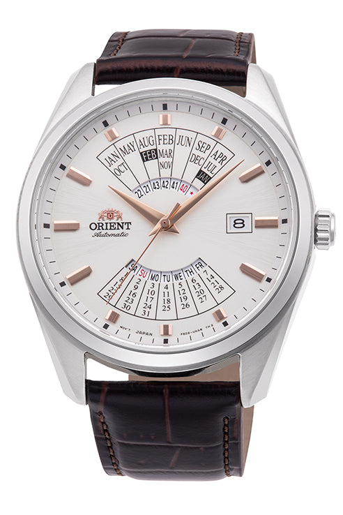 ORIENT RA-BA0005S Contemporary Automatic Leather Strap Watch