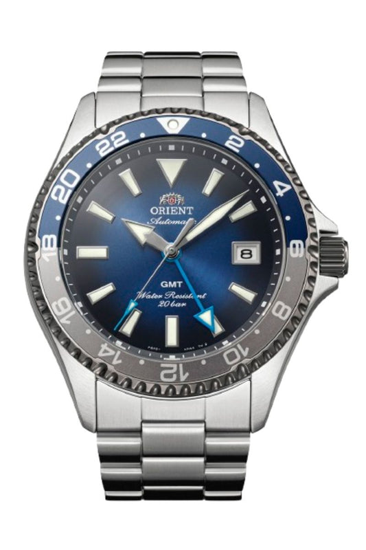 Orient RA-BC0005L30B Mako GMT Limited Edition Watch-42.8mm