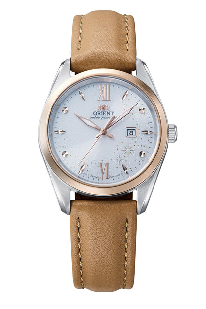 ORIENT RA-WG0604S10B Quartz Contemporary Watch, Leather Strap - 32.1mm