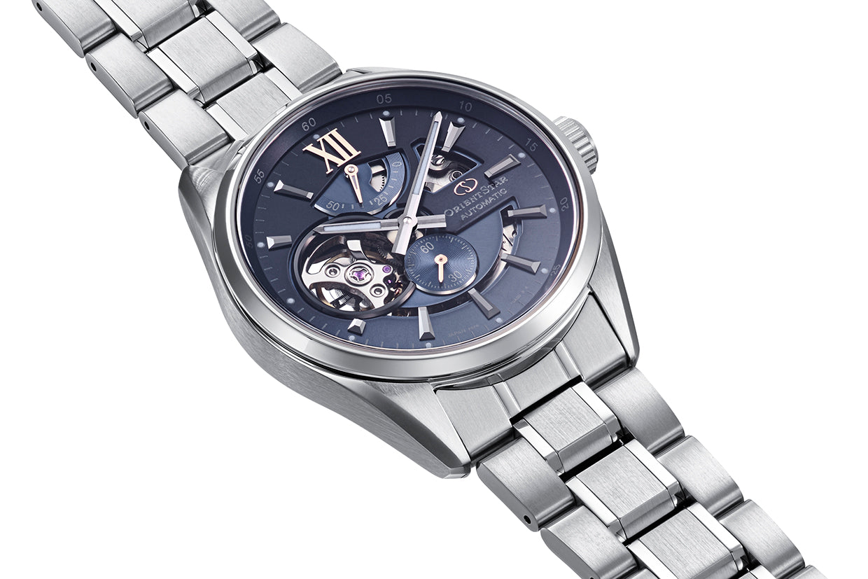 ORIENT STAR RE-AV0132L00B Mechanical Contemporary Watch, Metal Strap - 41.0mm Limited