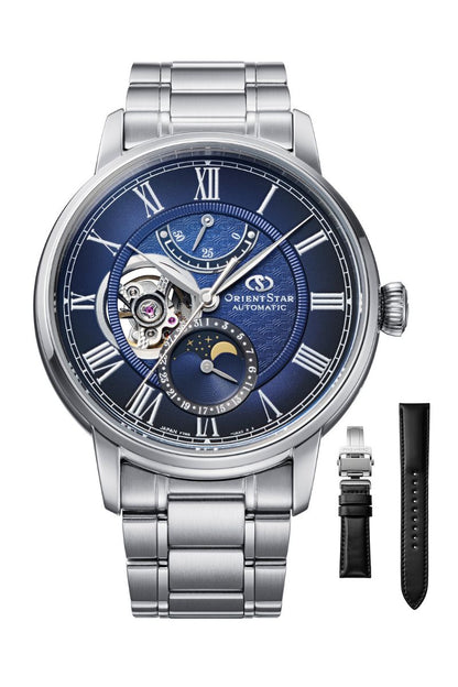 ORIENT STAR RE-BT0006L00B Mechanical M45 Watch, Cordovan Strap - 41.0mm