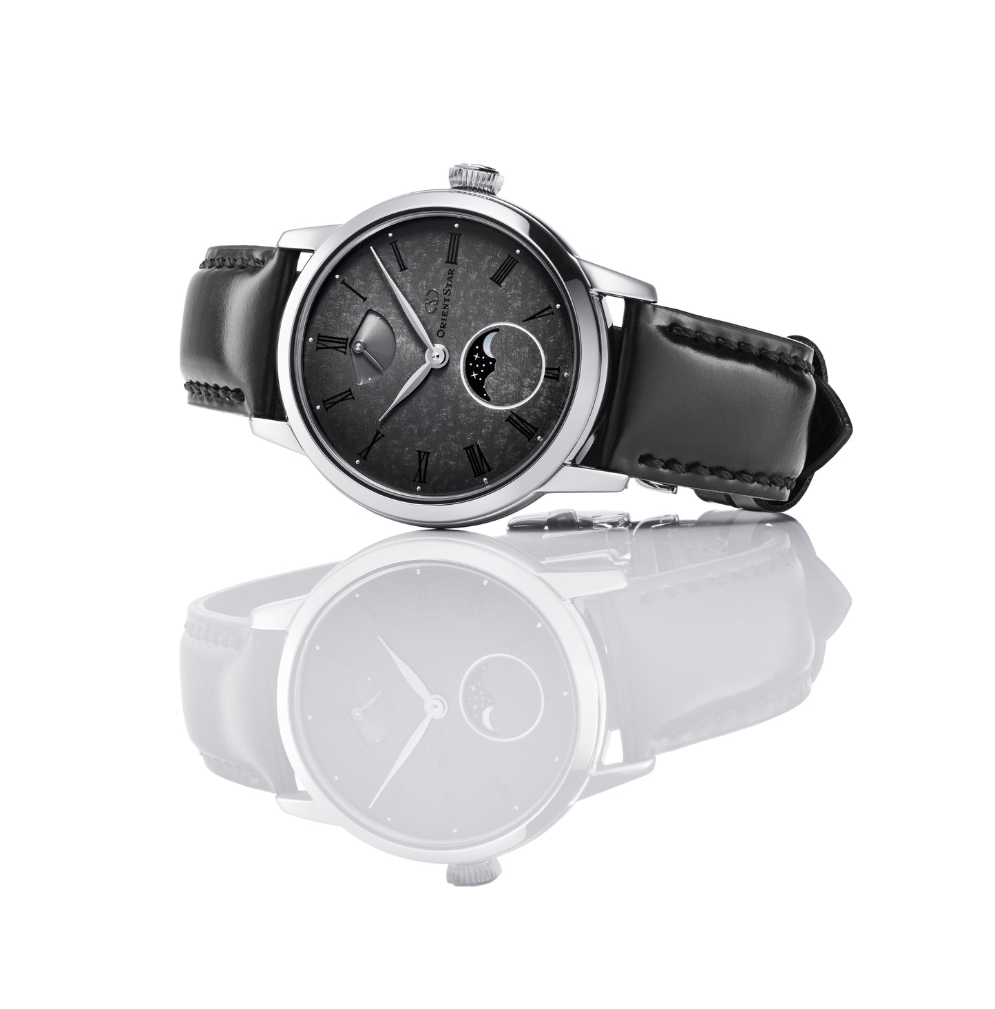 ORIENT STAR RE-BW0005N00B Mechanical Classic M45 Watch, Cordovan Strap - 39.5mm Limited